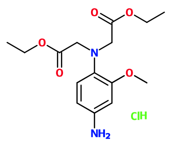 (image for) MC085421 [(4-Amino-2-methoxy-phenyl)-ethoxycarbonylmethyl-amino]-acetic acid ethyl ester hydrochloride